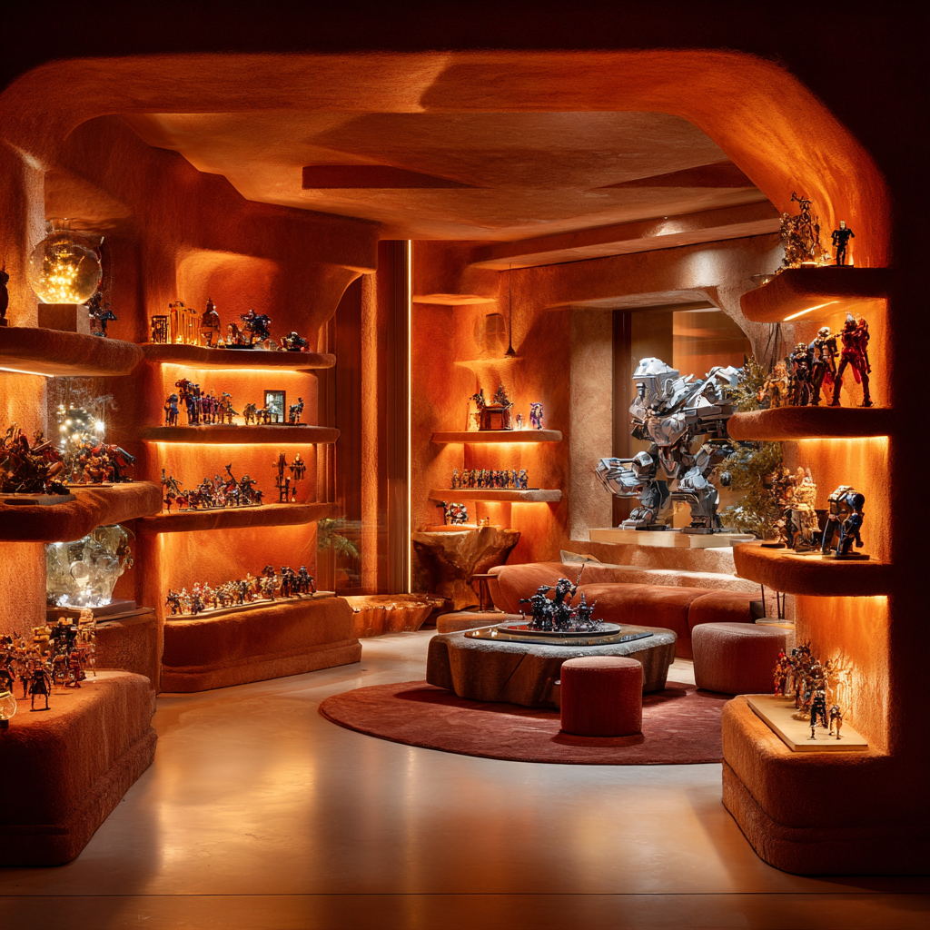 피규어 진열 선반