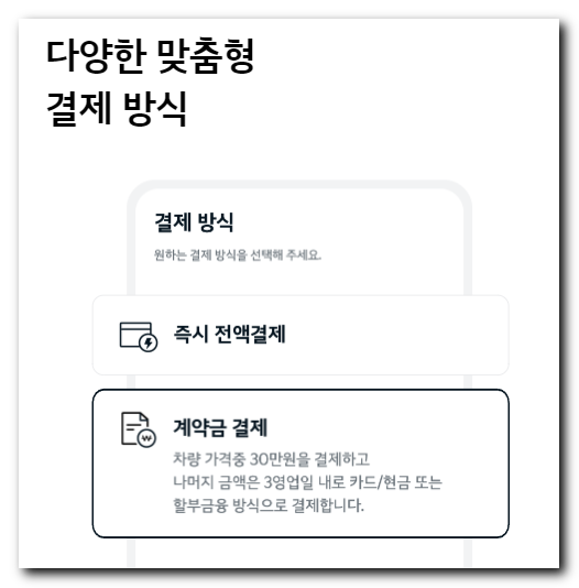 기아인증중고차-내차사기-결제방식
