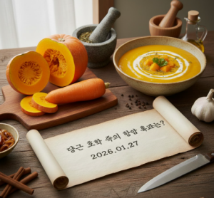 당근 호박 죽의 항암 효과