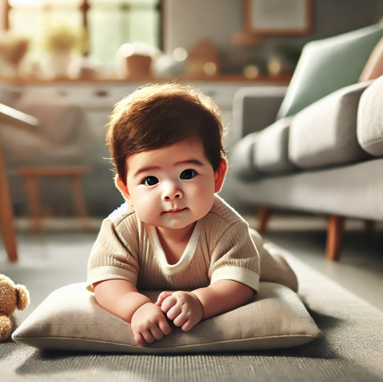 배밀이 초기 아기