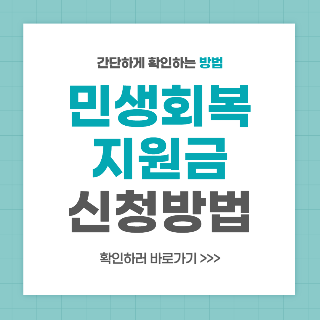 민생회복지원금 25만원