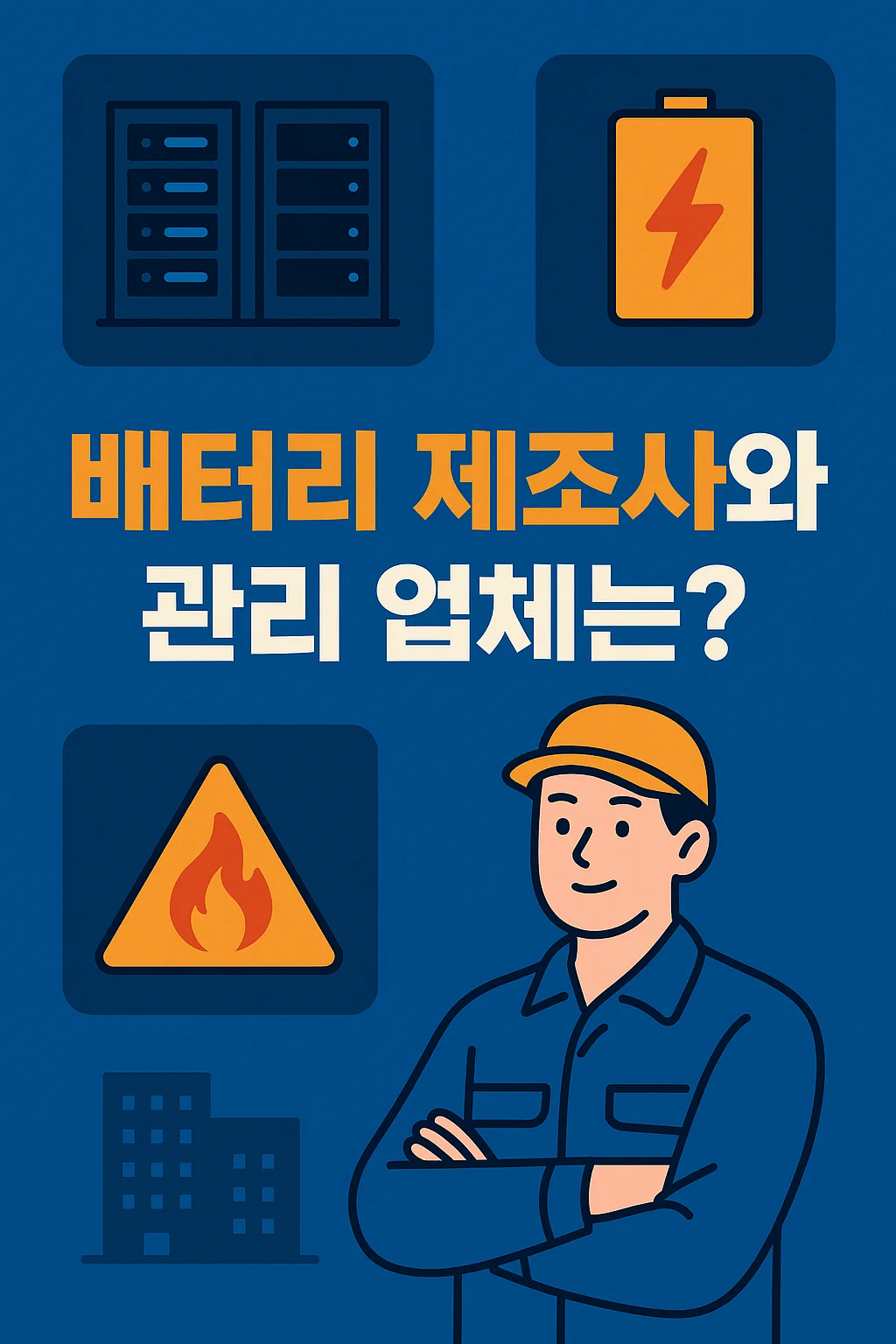 국가정보자원관리원 화재, 배터리 제조사는 어디?