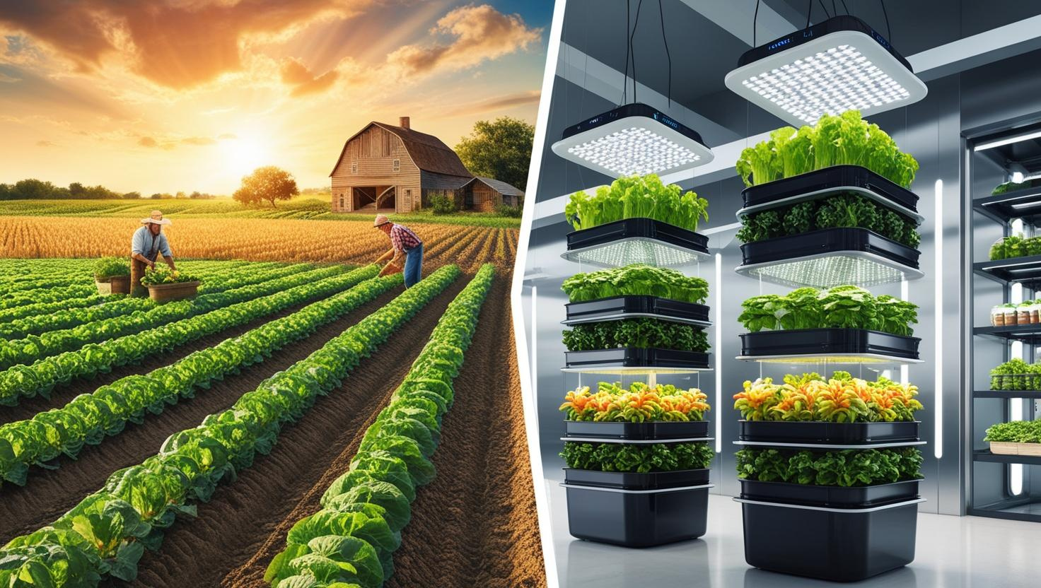 스마트 도시 농업이 전통 농업을 대체할 수 있을까?