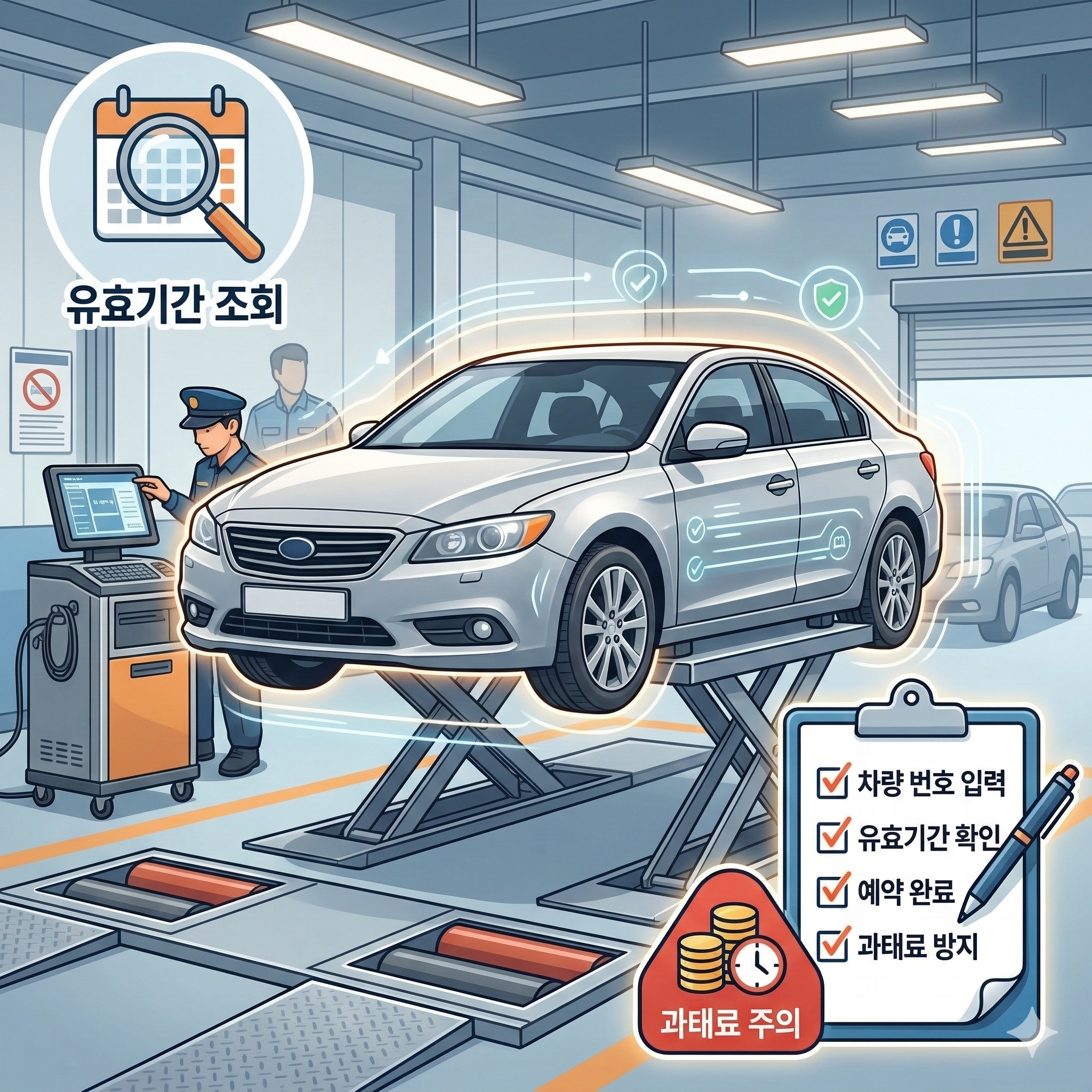 자동차 검사 유효기간 조회 방법과 과태료 총정리