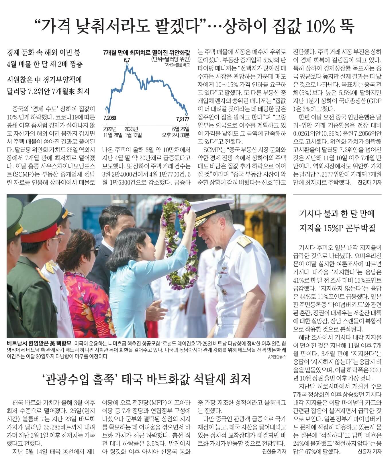 신문스크랩 6월 27일 화 4