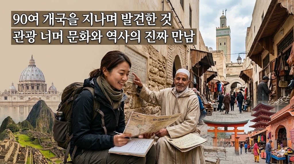 관광 너머 문화와 역사의 진짜 만남