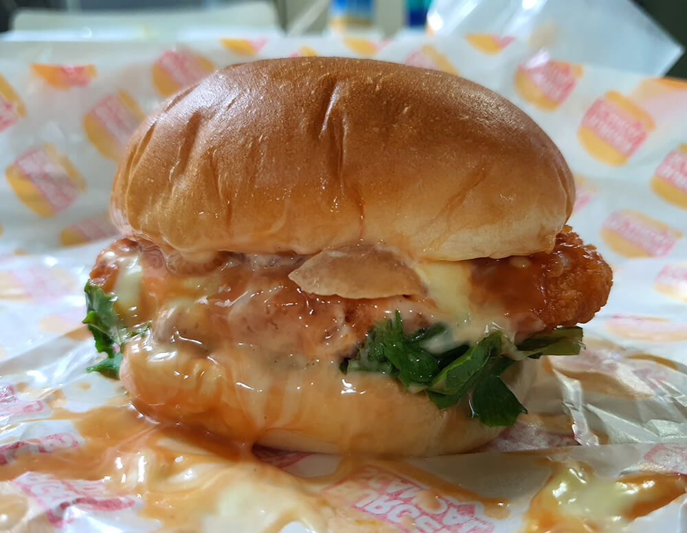 버거스캔들 성남 복정점 - 레전드 치킨버거