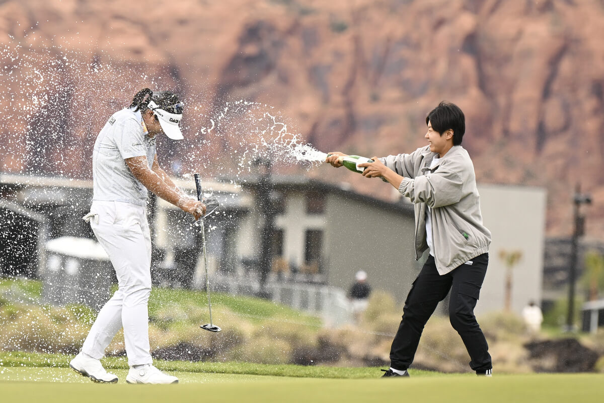 유해란 와이어 투 와이어 우승