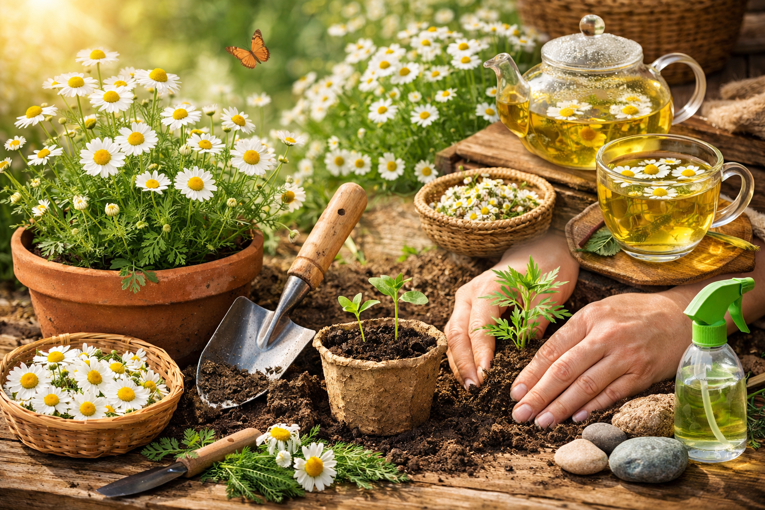 카모마일 키우기