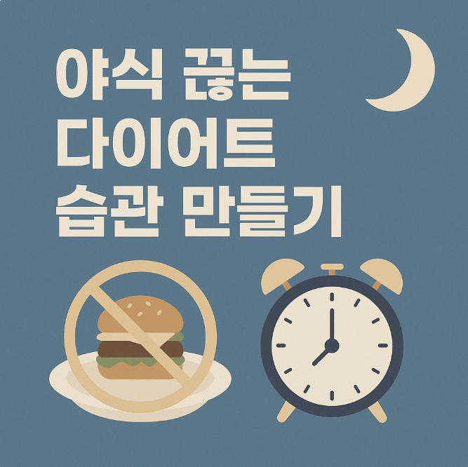 야식 끊는 다이어트 습관