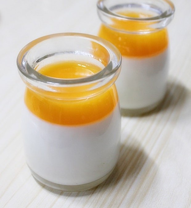 우유 귤양갱 귤푸딩