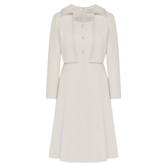 라인 N328레이어드 A라인 트위드 원피스 NWOPMI0700