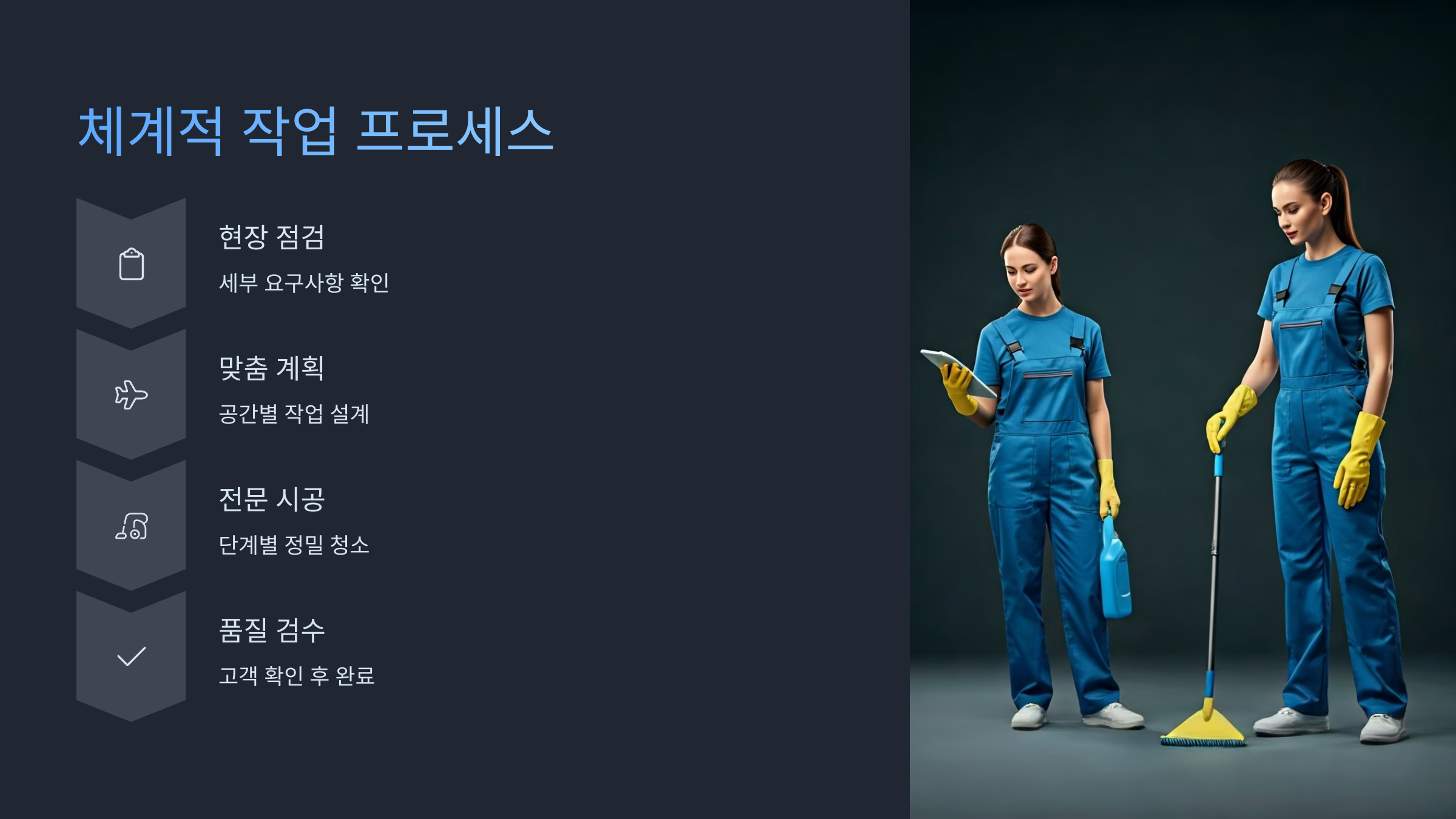 판교 입주청소 체계적 작업 프로세스