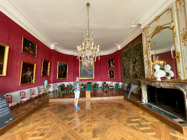 샹보르 성 과거 실내모습