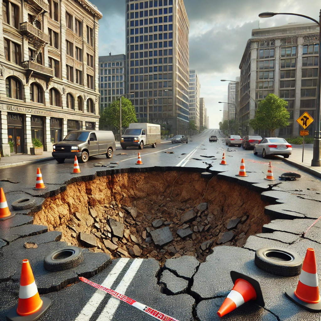 싱크홀, 땅이 갑자기 꺼지는 이유는?