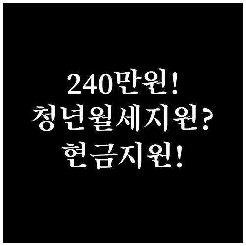 함평군 청년월세지원, 최대 240만원..