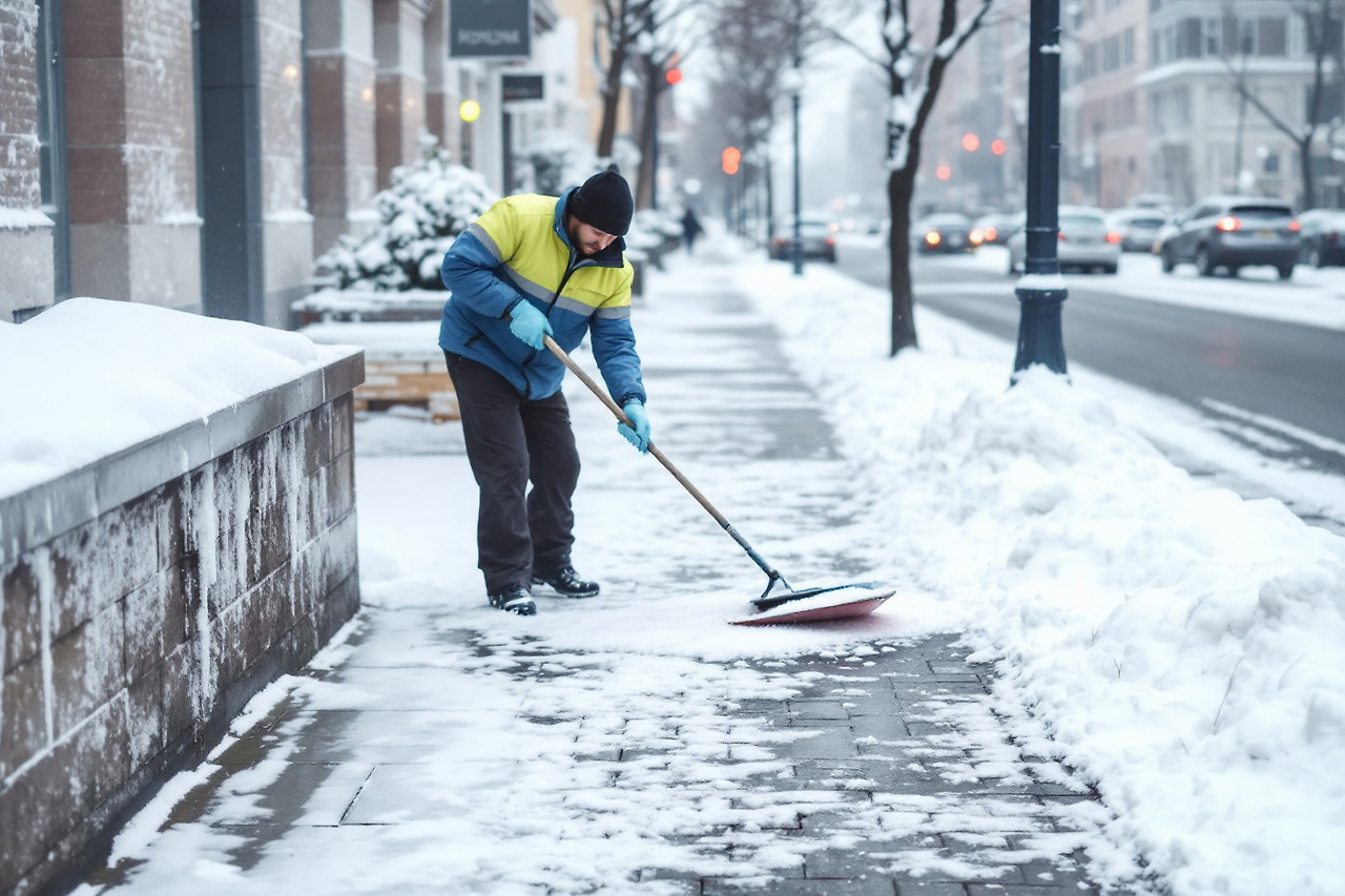 얼어있는 길 낙상이 무서운 이유