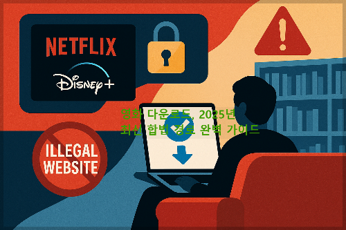 영화 다운로드, 2025년 최신 합법 경로 완벽 가이드