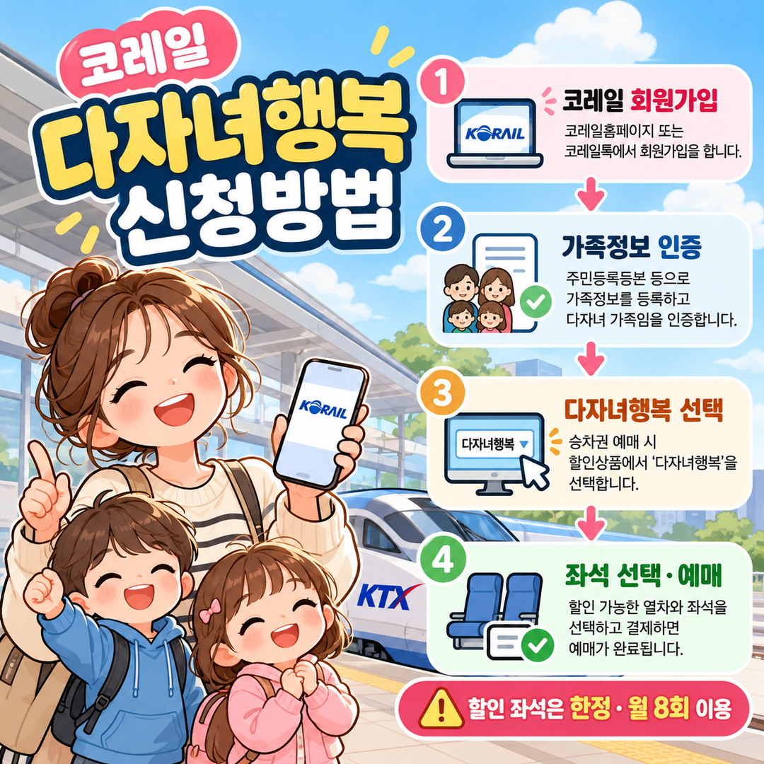 KTX다자녀할인