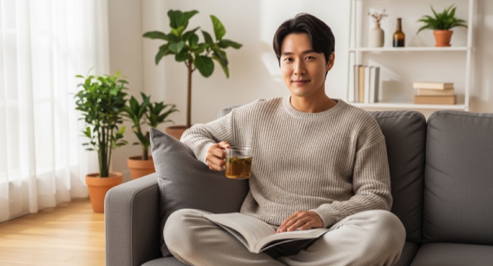 바나나 효능 건강 관리 모습