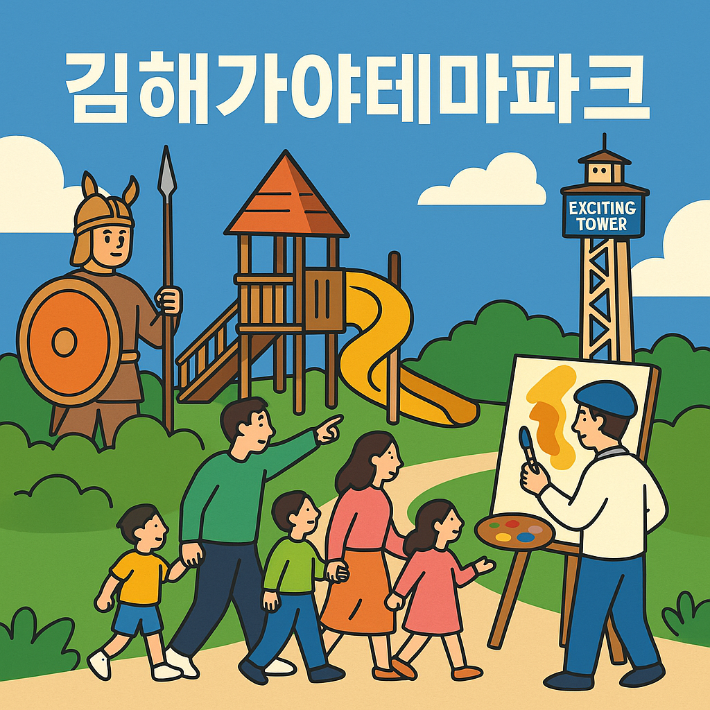 김해가야테마파크 ❘ 위치, 주차장, 액티비티, 공연 일정