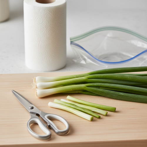 신선함은 기본! 쪽파 1kg 손질 및 보관법
