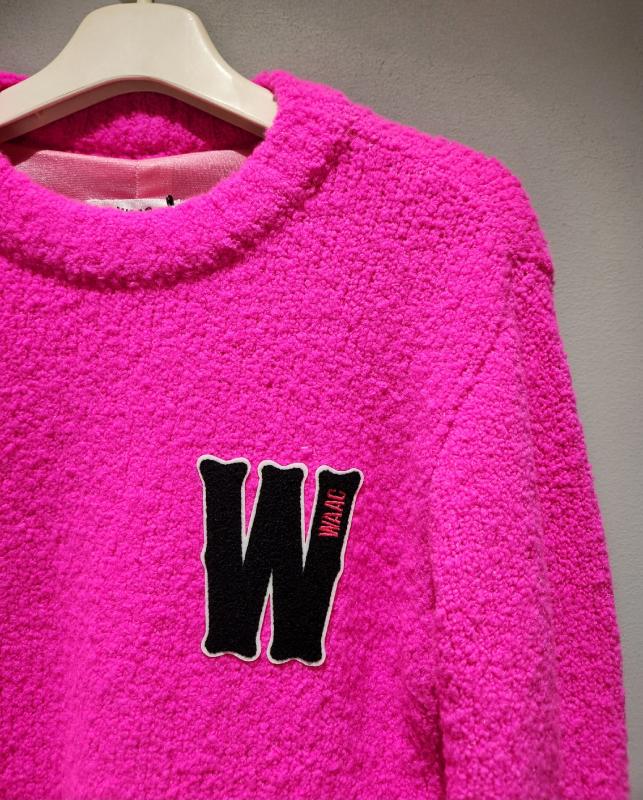 왁 골프 여성 부클 방풍 스웨터 W21901PIX