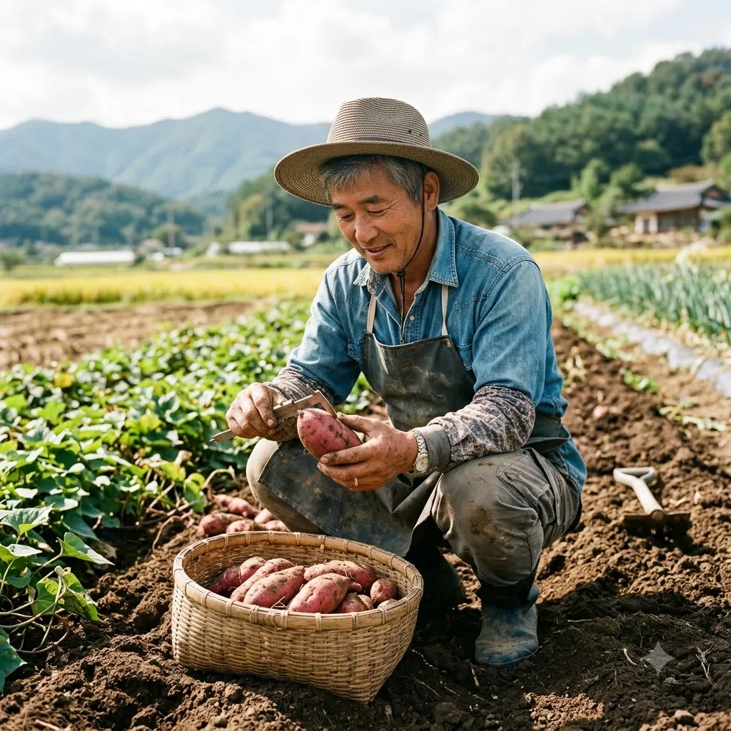 고구마 수확시기 알아보기