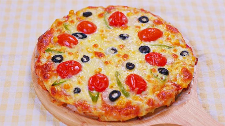 애견피자음식사진