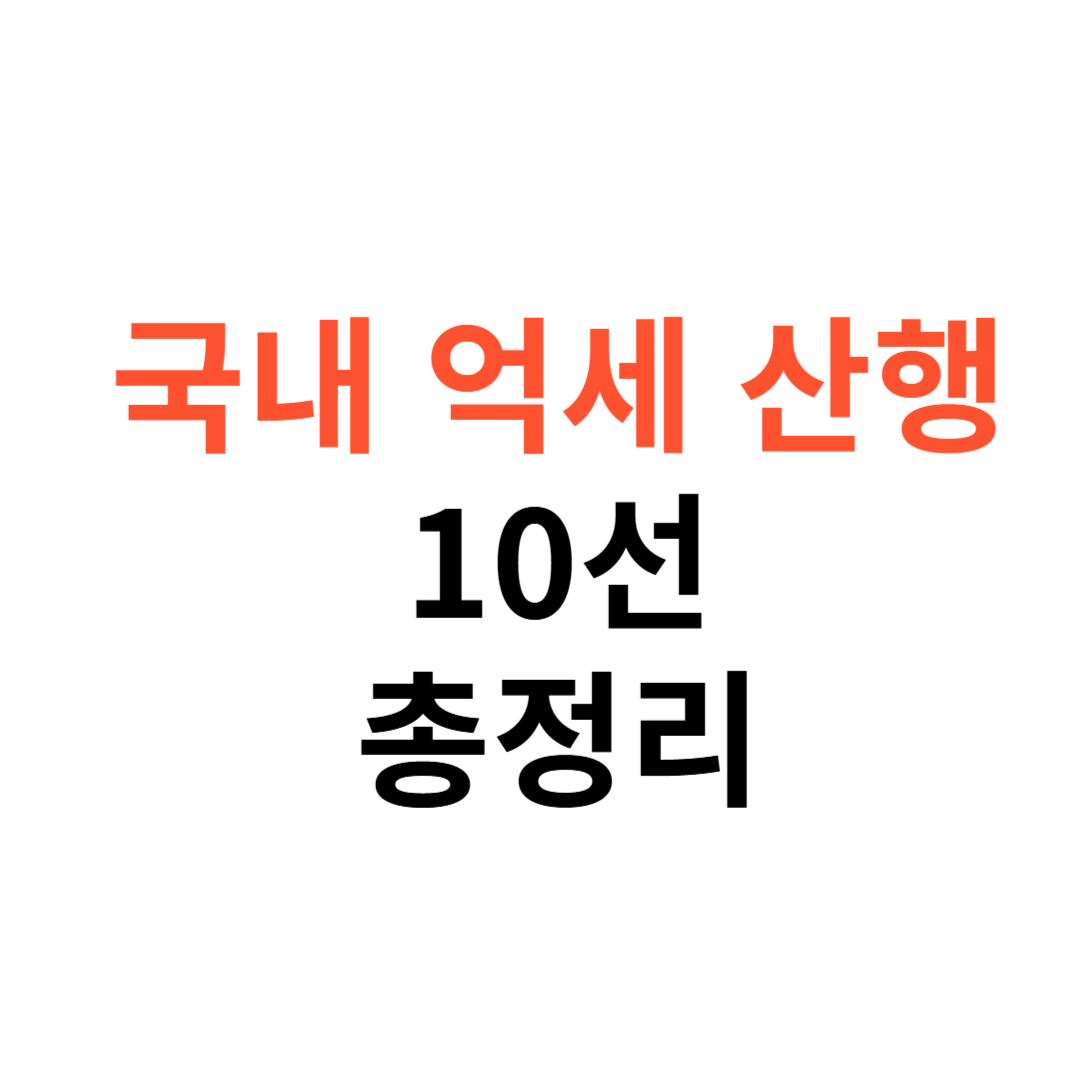 국내 억새 산행