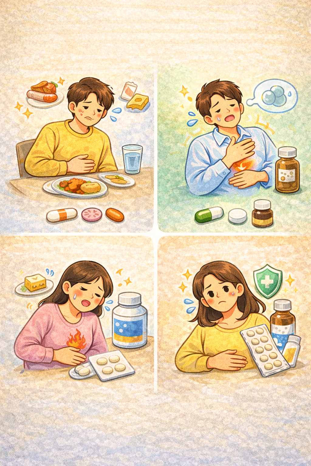 소화제 올바른 구분 방법