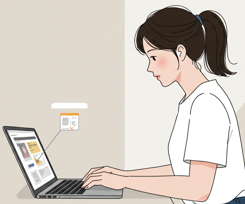 청년 지원금 온라인 서류 발급 서비스 이용