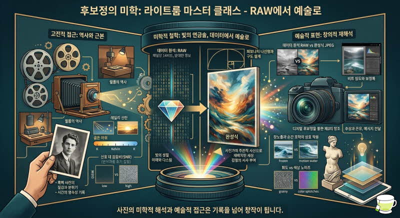 후보정(Post-processing)의 철학과 라이트룸 활용 기초