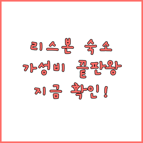 포르투갈 리스본 여행 시내 중심 가성..