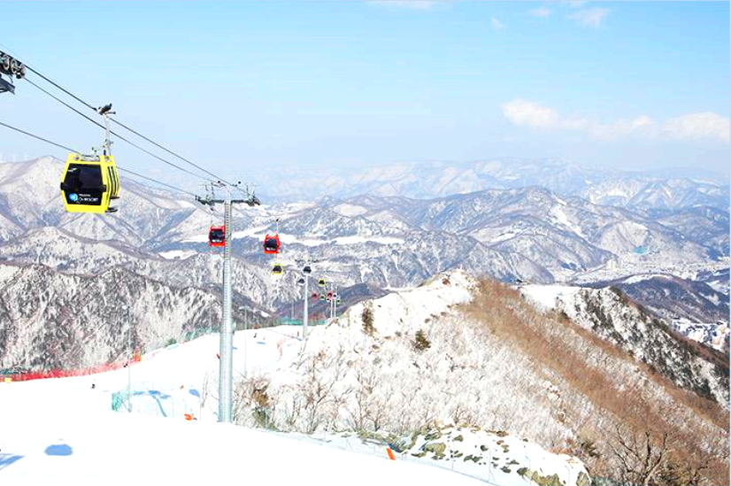 오투리조트 스키장