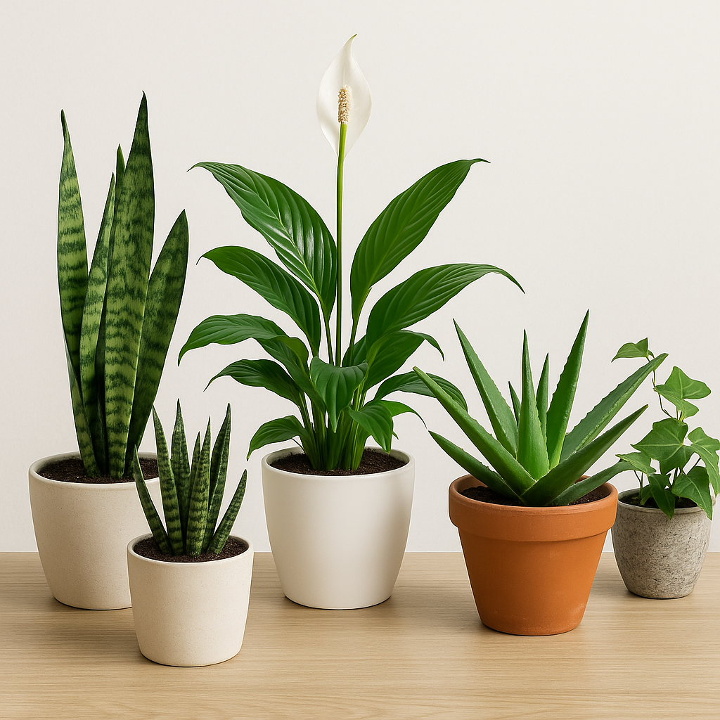 식물로 집 안 공기 정화하기