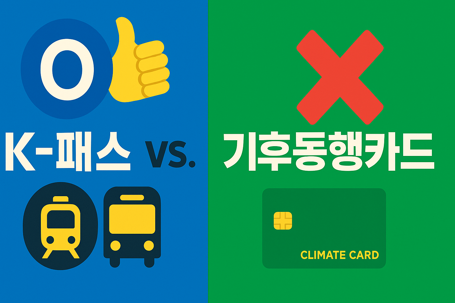 K-패스 &amp; 기후동행카드