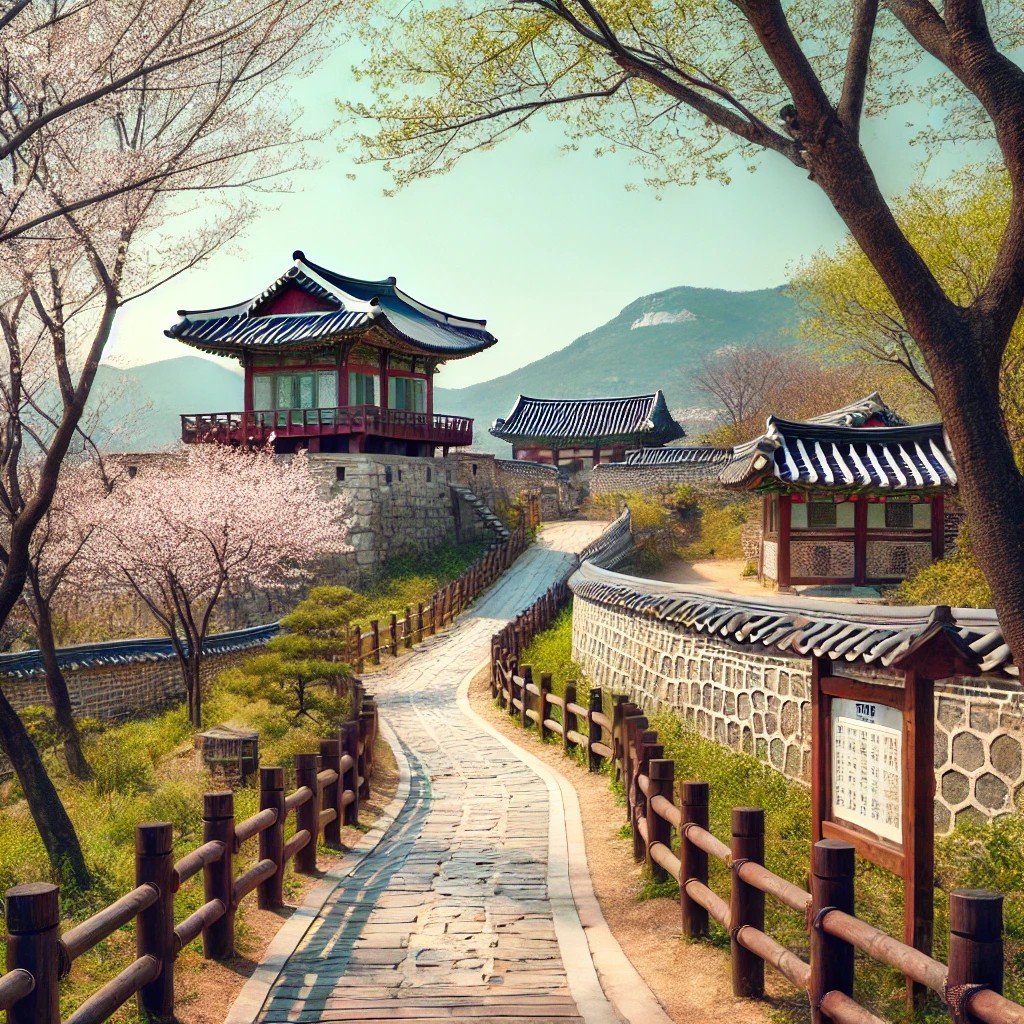 수원 화성 산책코스 이미지