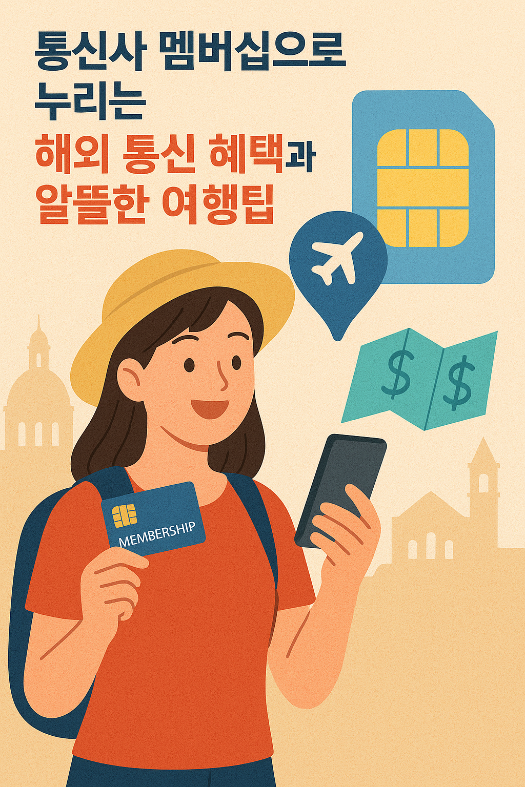 통신사 멤버십으로 누리는 해외 통신 혜택과 알뜰한 여행 팁 관련 사진