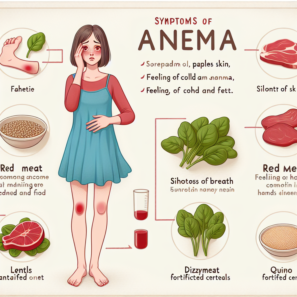 빈혈 증상 5가지와 영양가득 빈혈 개선 식품 추천
