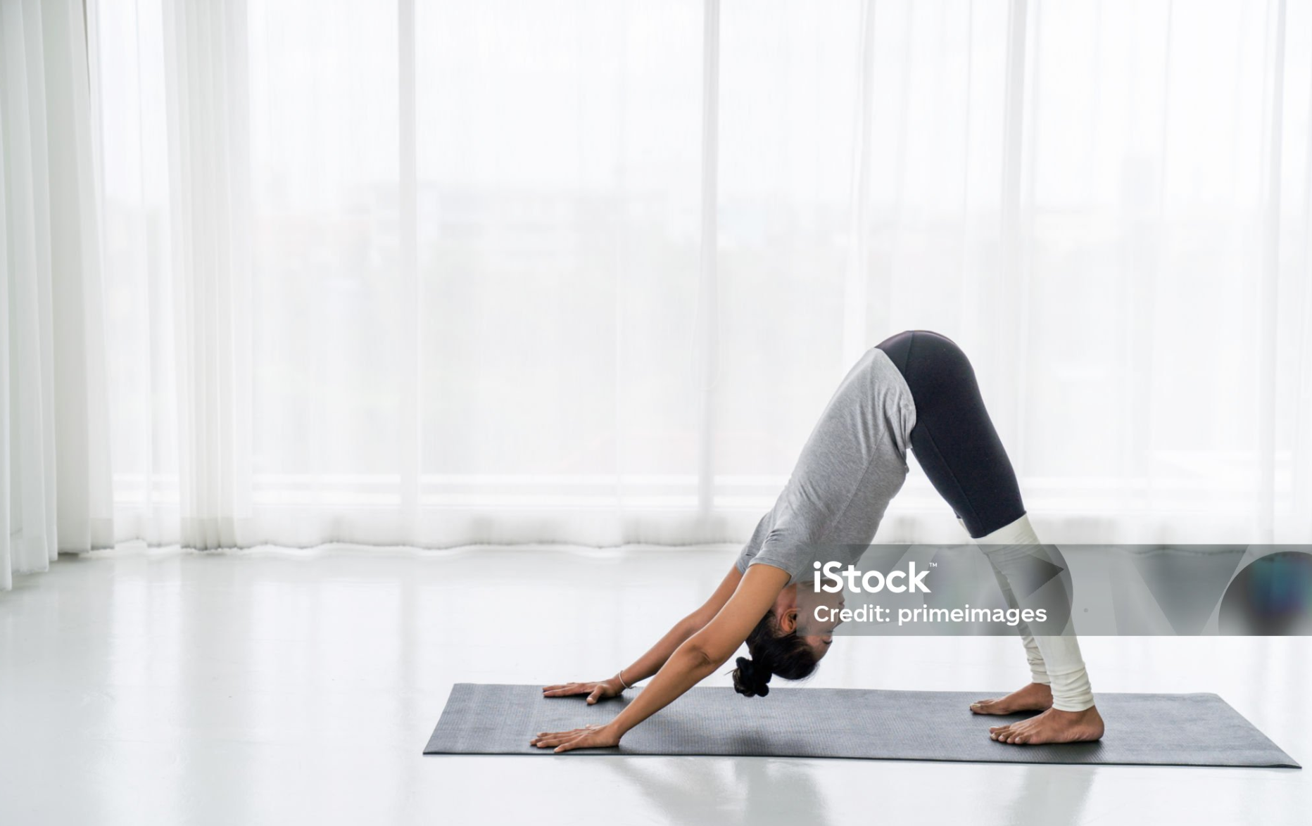 요가 다운독자세