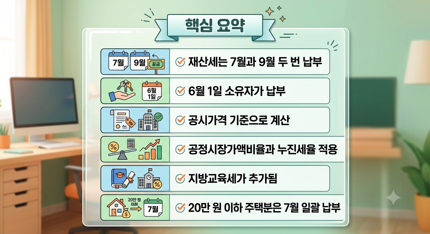 재산세 계산기 바로 가기