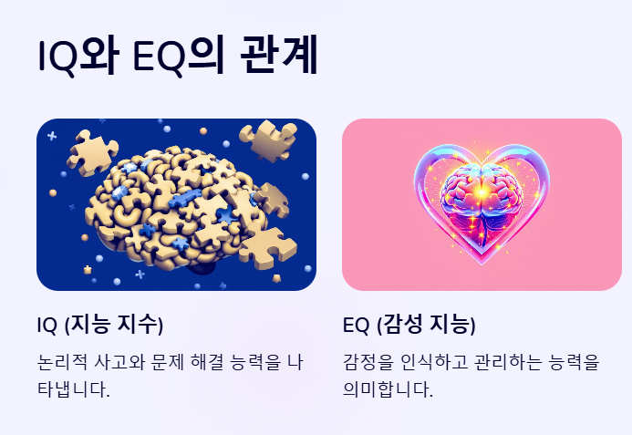 IQ와 EQ의 차이