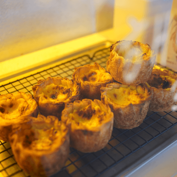 진열된-에그타르트