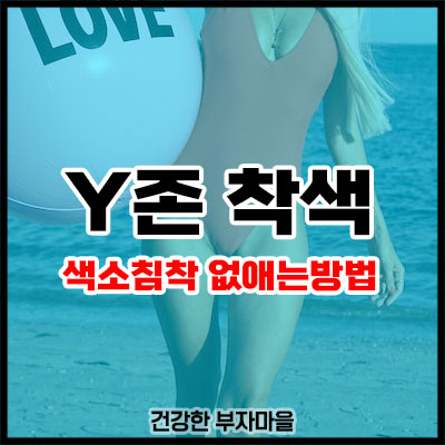 Y존 착색