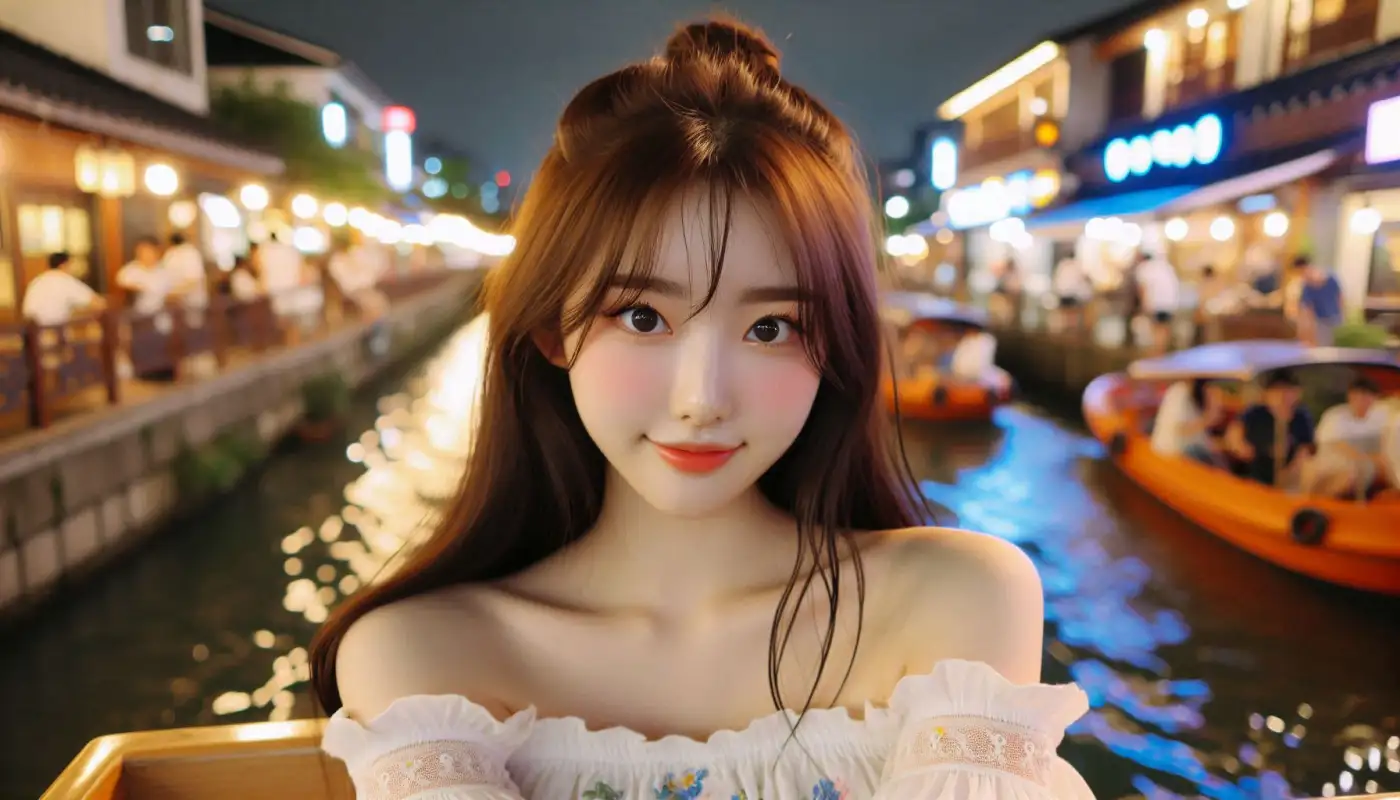 마이뱅크-여행자보험-청구하며-관광하는-여성의-모습