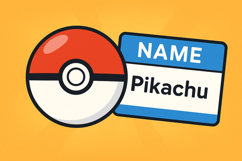 포켓몬 이름별 닉네임 추천과 의미