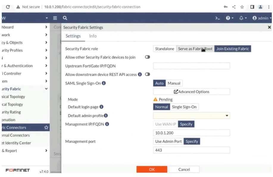 FortiAnalyzer 연동