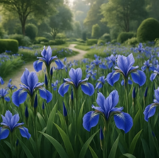 아이리스 정원 만들기&amp;#44; 다양한 품종을 활용한 사계절 디자인 꿀팁