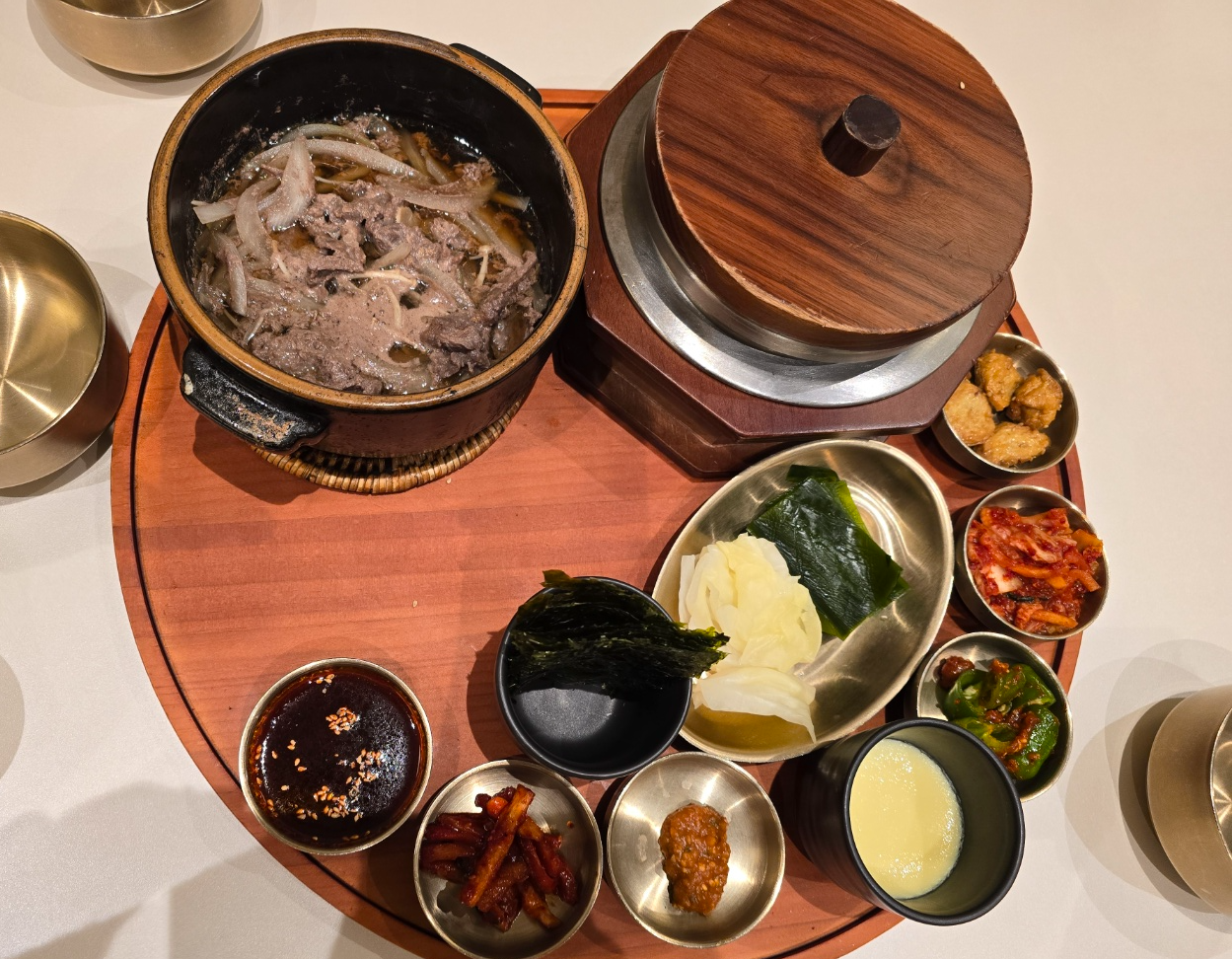 소불고기솥밥반상